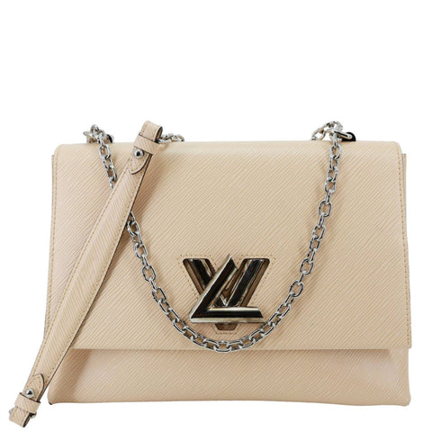 LOUIS VUITTON Twist Epi Shoulder Bag Cream