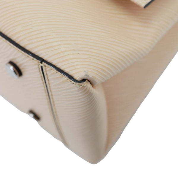 LOUIS VUITTON Twist Epi Shoulder Bag Cream