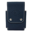 HERMES Leather Deck Of Cards & Case Navy Blue