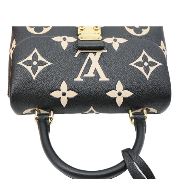 LOUIS VUITTON Madeleine BB Monogram Empreinte Leather Crossbody Bag Bicolor