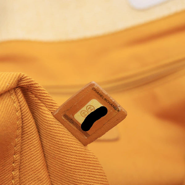 CHANEL Deauville Large Raffia Shopping Tote Bag Beige