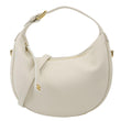 CELINE Teen Lulu Leather Shoulder Bag White