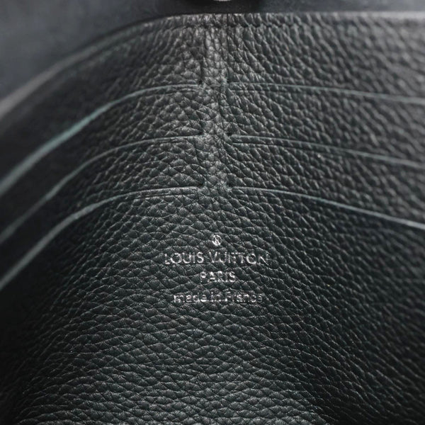 LOUIS VUITTON Mylockme Leather Chain Crossbody Bag Black