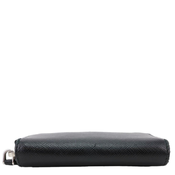PRADA Saffiano Leather Key Holder Black