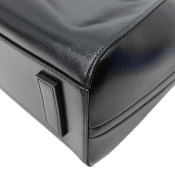 GIVENCHY Antigona Leather Shoulder Bag Black