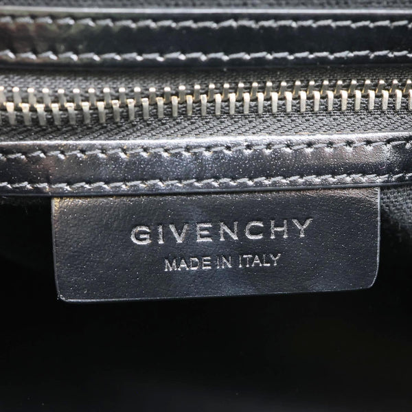 GIVENCHY Antigona Leather Shoulder Bag Black