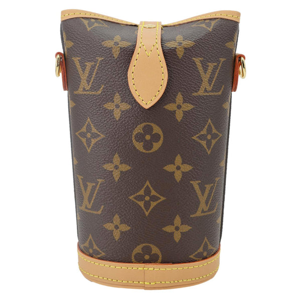 LOUIS VUITTON Fold Me Pouch Monogram Canvas Shoulder Bag Brown