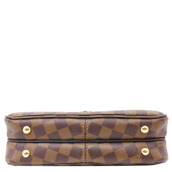 Louis Vuitton Clapton Damier Ebene Shoulder Bag Black