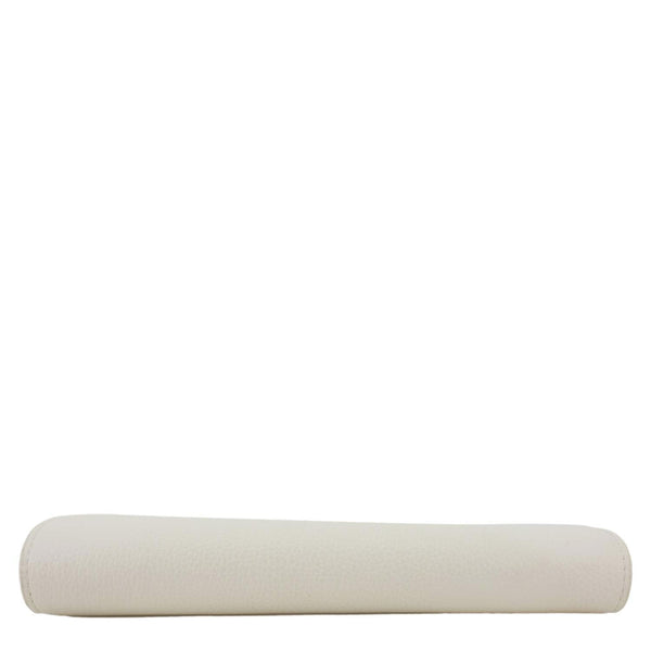 MCM Patricia Visetos Canvas Wallet On Chain White