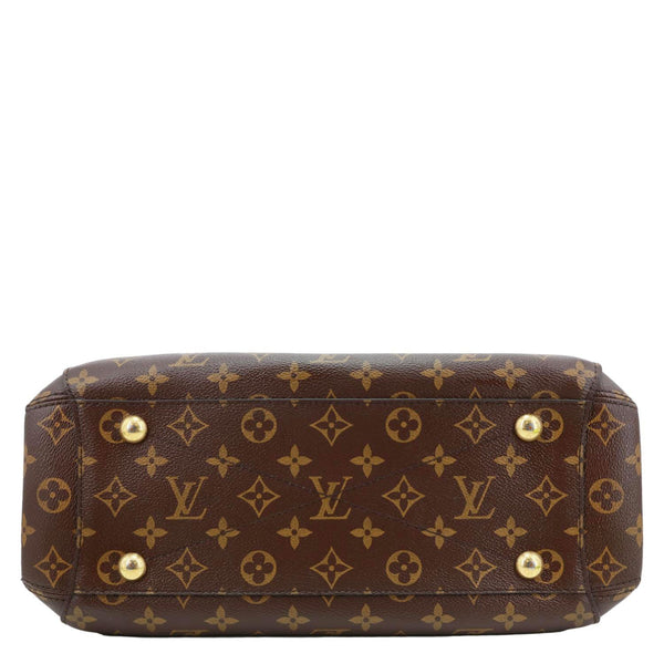 LOUIS VUITTON Montaigne MM Monogram Canvas Shoulder Bag Brown