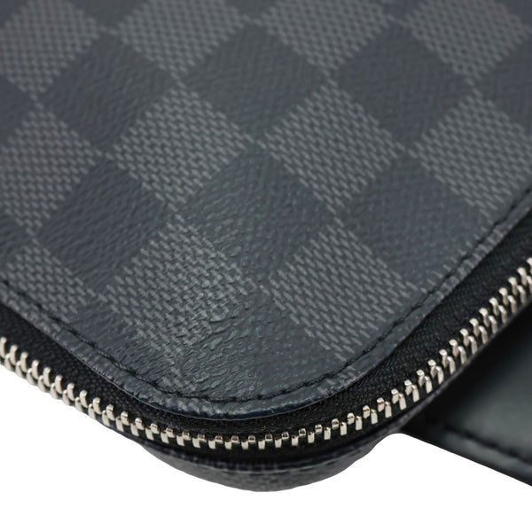 LOUIS VUITTON Avenue Sling Damier Graphite Backpack Bag Black