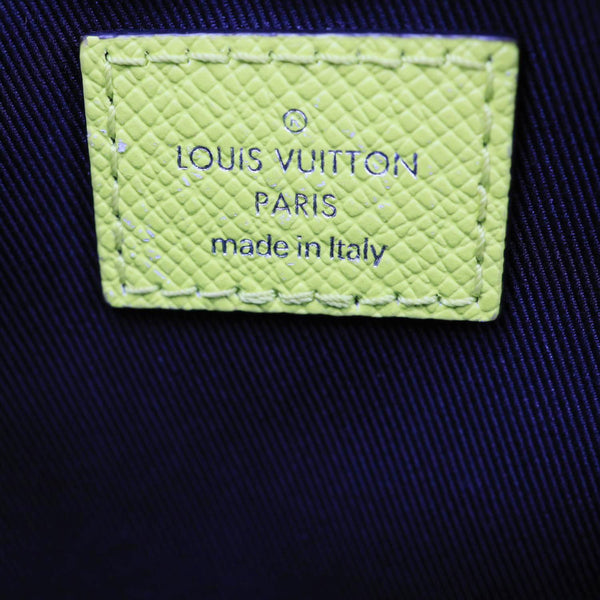 LOUIS VUITTON Outdoor Taigarama Bumbag Neon Yellow