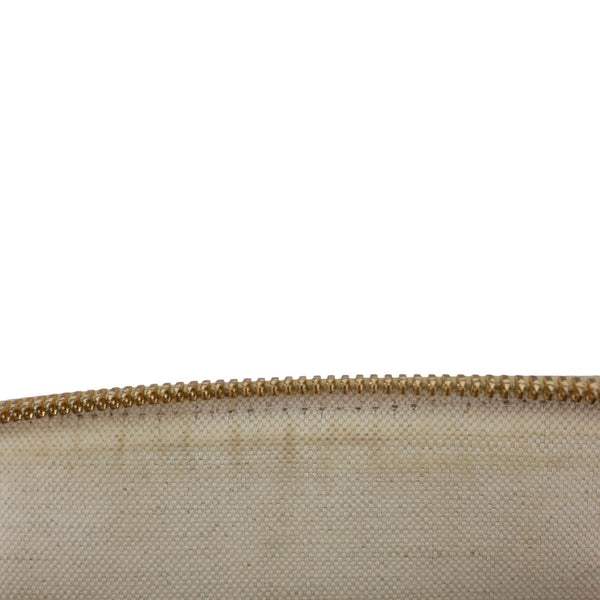 GUCCI Horsebit 1955 Mini Leather Top Handle Crossbody Bag Cream 640716