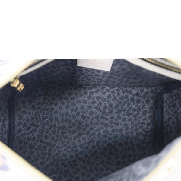 LOUIS VUITTON Speedy 25 Bandouliere Wild at Heart Monogram Canvas Shoulder Bag Creme