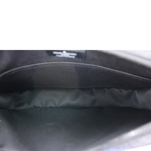 LOUIS VUITTON Graffiti Trio Monogram Eclipse Canvas Messenger Bag Black