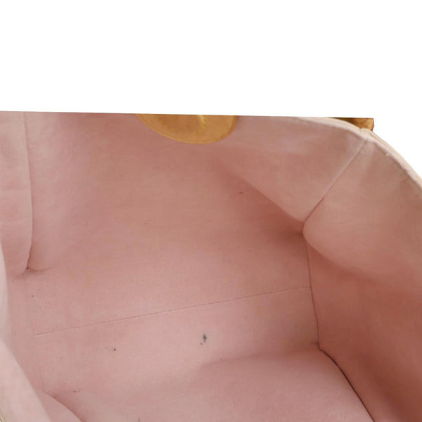 LOUIS VUITTON Tahitienne Speedy 30 Damier Azur Satchel Bag Rose Ballerine