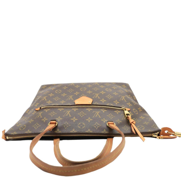 LOUIS VUITTON Iena MM Monogram Canvas Shoulder Bag Brown