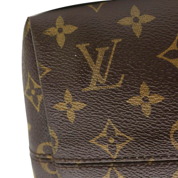 LOUIS VUITTON Iena MM Monogram Canvas Shoulder Bag Brown