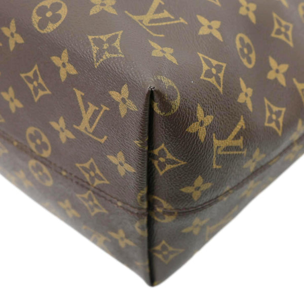 LOUIS VUITTON Iena MM Monogram Canvas Shoulder Bag Brown