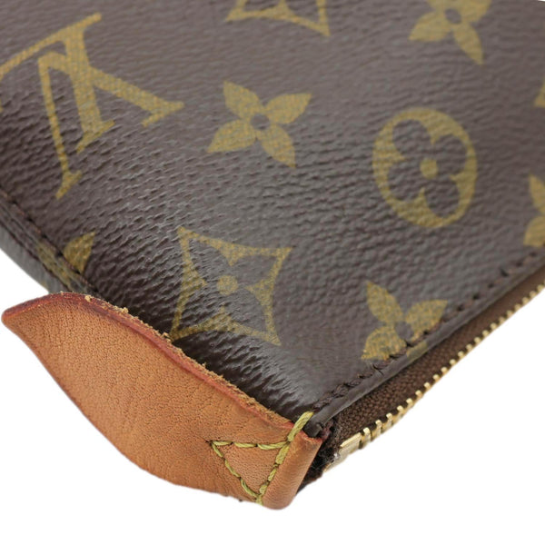 LOUIS VUITTON Iena MM Monogram Canvas Shoulder Bag Brown