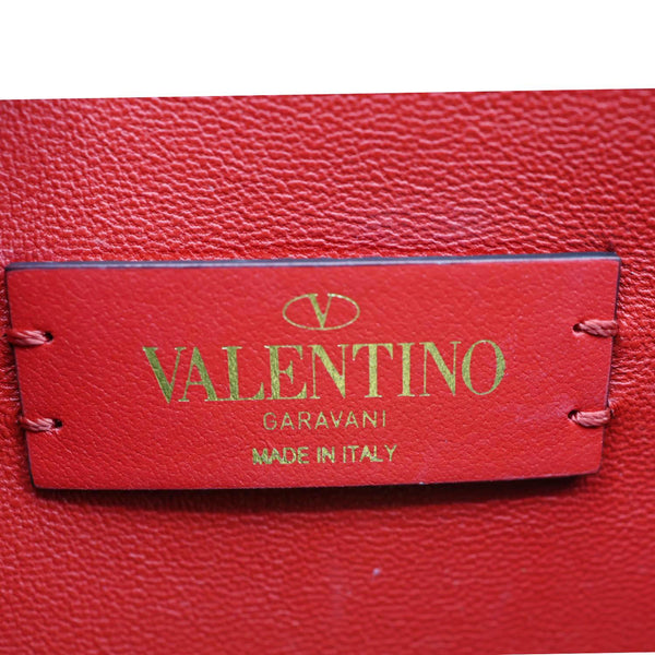 VALENTINO VLOCK Chain Small Leather Shoulder Bag Black