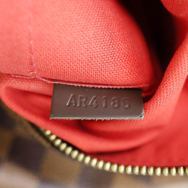 LOUIS VUITTON Duomo Damier Ebene Hobo Bag Brown