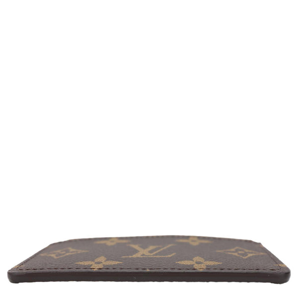 LOUIS VUITTON Monogram Reverse Canvas Card Holder Brown