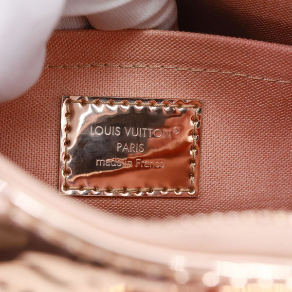 LOUIS VUITTON Speedy Bandouliere 25 Monogram Miroir Leather Shoulder Bag Copper