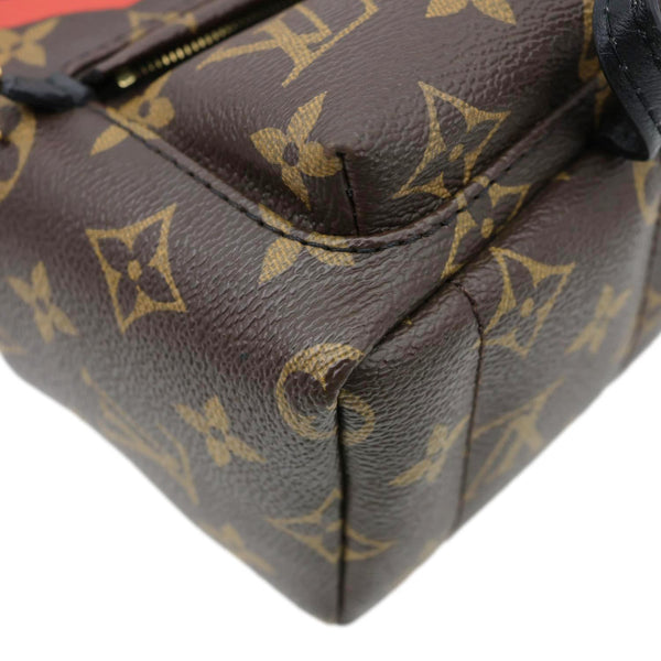 LOUIS VUITTON Palm Spring World Tour Monogram Canvas Backpack Brown