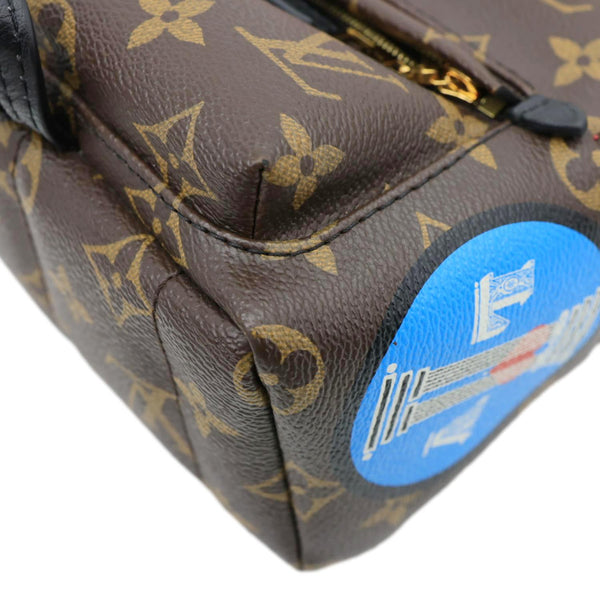 LOUIS VUITTON Palm Spring World Tour Monogram Canvas Backpack Brown