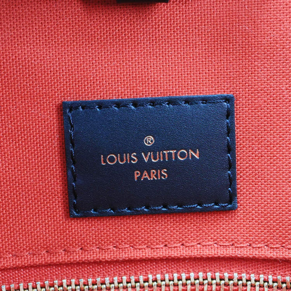 LOUIS VUITTON Onthego MM Reverse Monogram Giant Canvas Tote Bag Brown