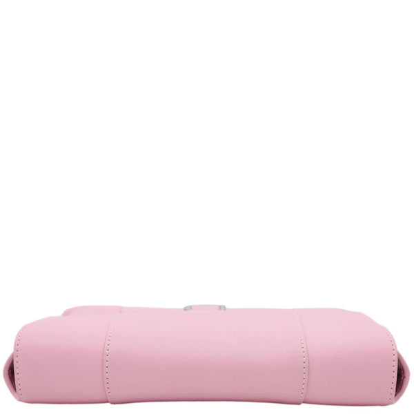 Balenciaga Downtown Hourglass Small Soft Leather Shoulder Bag Pink