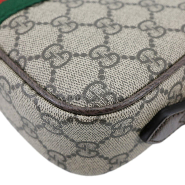 GUCCI Ophidia Small GG Supreme Canvas Camera Bag Beige 838480