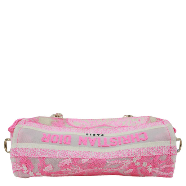 CHRISTIAN DIOR Diorcamp Toile de Jouy Embroidered Canvas Messenger Bag Pink