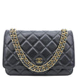 CHANEL WOC Wallet on Chain Leather Shoulder Bag Black