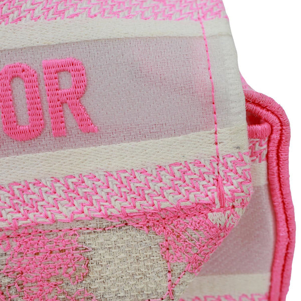 CHRISTIAN DIOR Diorcamp Toile de Jouy Embroidered Canvas Messenger Bag Pink