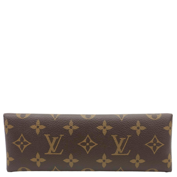 LOUIS VUITTON Locky BB Monogram Canvas Satchel Bag Brown