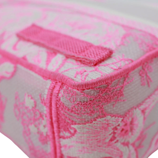 CHRISTIAN DIOR Diorcamp Toile de Jouy Embroidered Canvas Messenger Bag Pink
