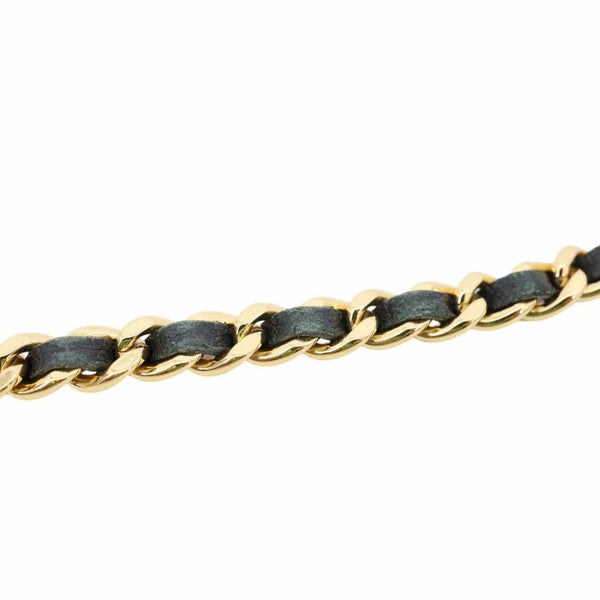 CHANEL WOC Wallet on Chain Leather Shoulder Bag Black