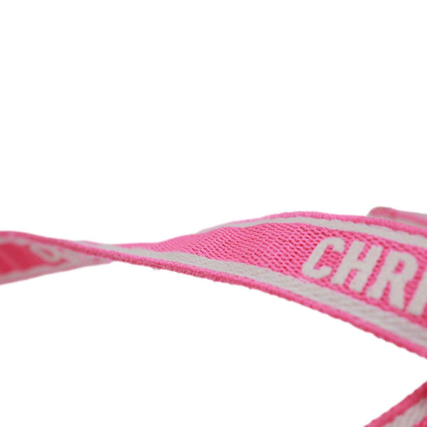 CHRISTIAN DIOR Diorcamp Toile de Jouy Embroidered Canvas Messenger Bag Pink