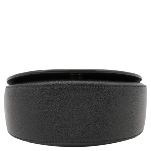VERSACE Medusa Leather Crossbody Bag Black