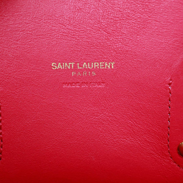 YVES SAINT LAURENT Sac De Jour Small Smooth Calfskin Leather Tote Bag Black