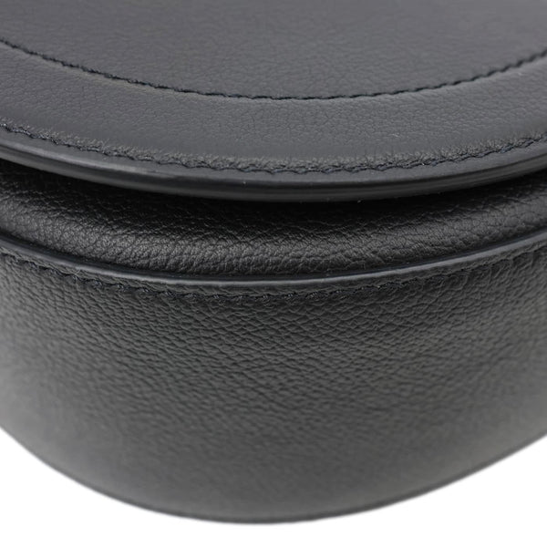 VERSACE Medusa Leather Crossbody Bag Black