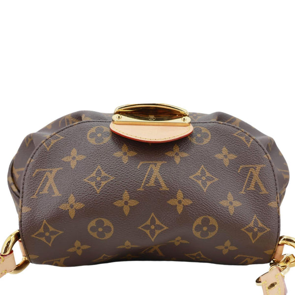 LOUIS VUITTON Sunset Monogram Coated Canvas Shoulder Bag Brown