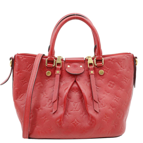 LOUIS VUITTON Mazarine Monogram Empreinte Shoulder Bag Red