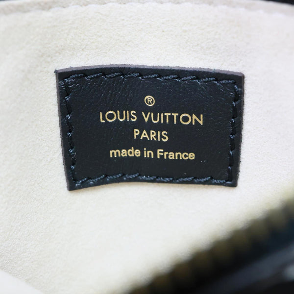LOUIS VUITTON Neonoe MM Giant Jungle Canvas Bucket Shoulder Bag White