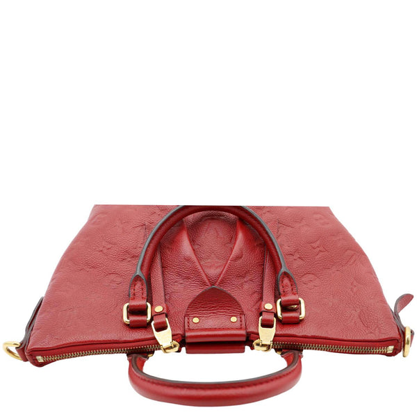 LOUIS VUITTON Mazarine Monogram Empreinte Shoulder Bag Red