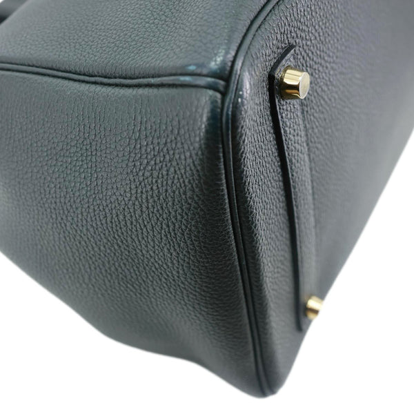 HERMES Birkin 35 Togo Leather Tote Bag Vert Cypress