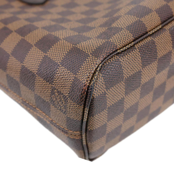 LOUIS VUITTON Neverfull PM Damier Ebene Tote Shoulder Bag Brown