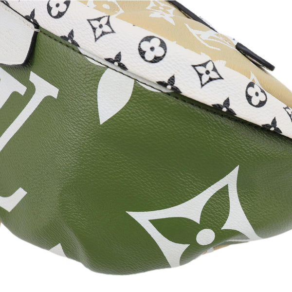 LOUIS VUITTON Monogram Giant Canvas Bumbag Kaki Beige